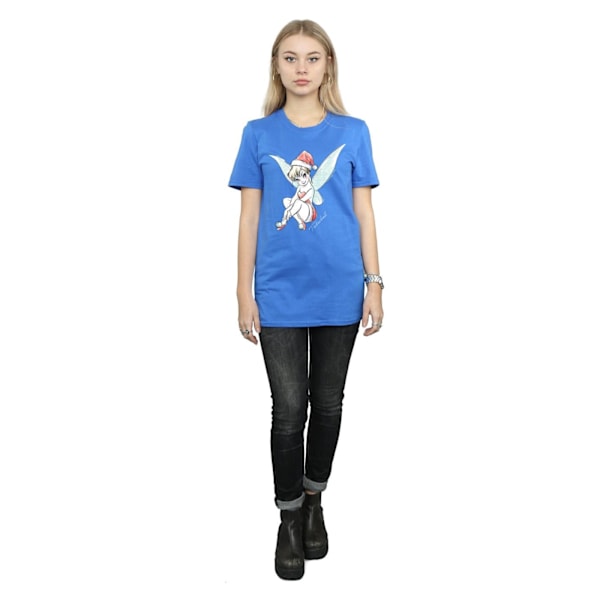 Disney Dam/Kvinnor Tinkerbell Jul Fairy Bomull Pojkvän Royal Blue 3XL