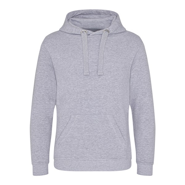 AWDis Just Hoods Mens Graduate Heavyweight Hoodie XS Heather Grå Heather Grey XS