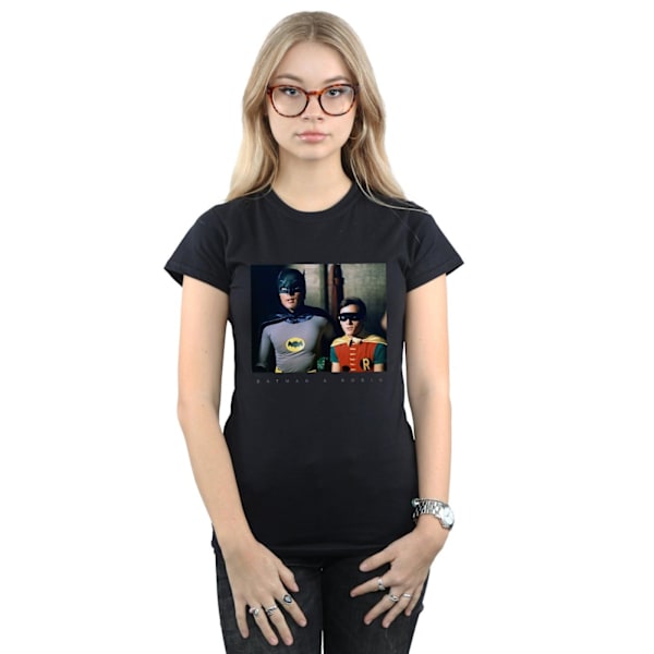 DC Comics Dam/Kvinnor Batman TV-serie Dynamisk Duo Fotografi Black S