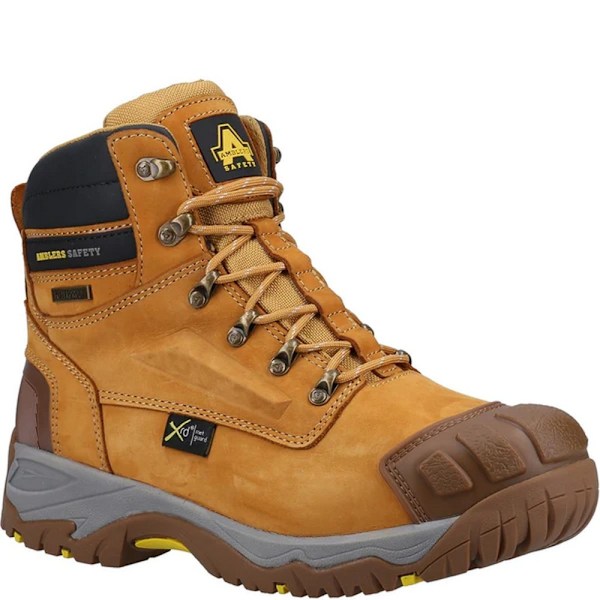 Amblers FS986 Nubuck Säkerhetskängor 7 UK Honey Honey 7 UK
