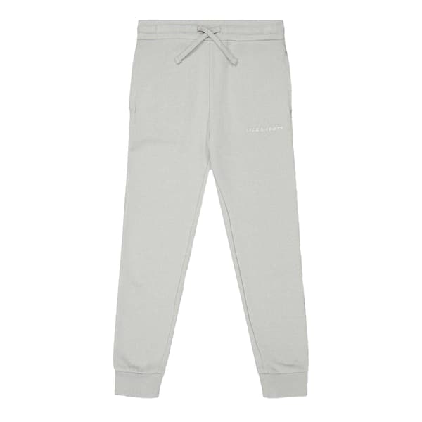 Lyle & Scott Pojkar Script Joggingbyxor 8-9 År Gråmelerad Grey Melange Marl 8-9 Years