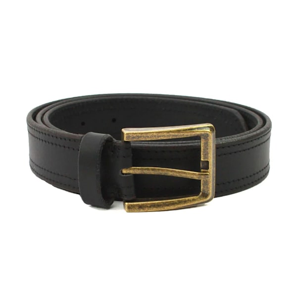Eastern Counties Leather Herr Connor Läderbälte 36in - Black 36in - 40in