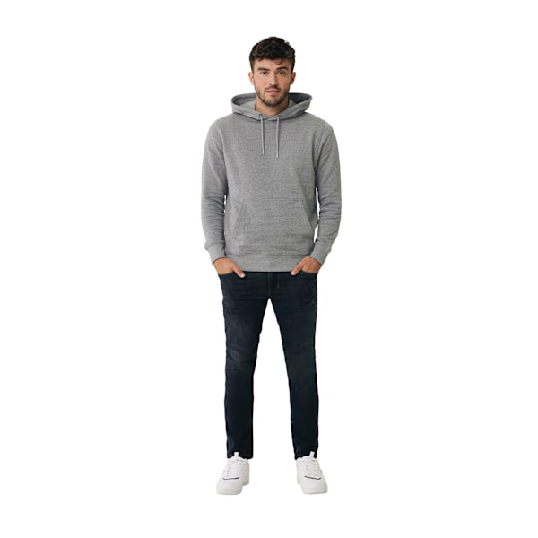 Iqoniq Unisex Vuxen Rila Återvunnen Bomull Lättvikts Hoodie L L Light Heather Anthracite L