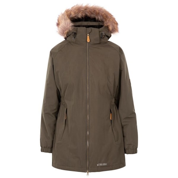 Trespass Dam/Kvinnor Celebrity Isolerad Längre Parka Dark Vine S