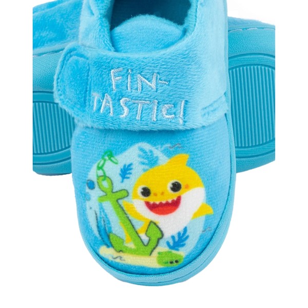 Baby Shark Boys Fintastic Tofflor 8 UK Barn Blå Blue 8 UK Child