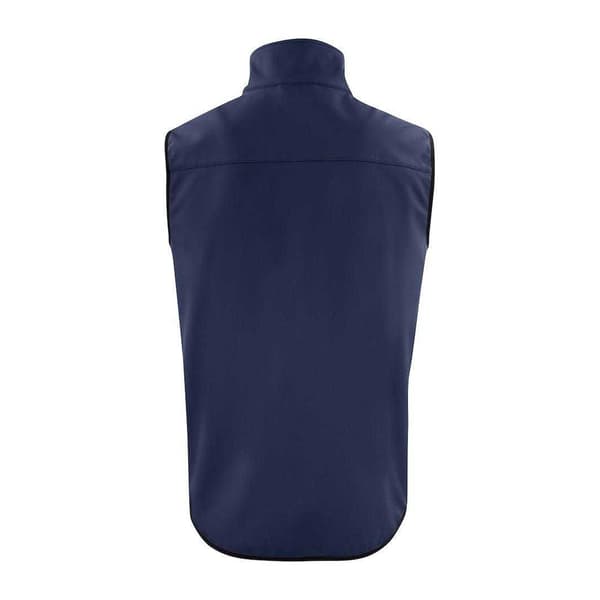 Printer Herr Trial Softshell Body Warmer 5XL Marinblå Navy 5XL