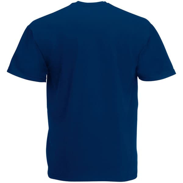Herr kortärmad casual T-shirt medium marinblå Navy Blue Medium