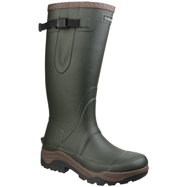 Cotswold Mens Compass Neoprene Wellington Boots 5 UK Gröna Green 5 UK