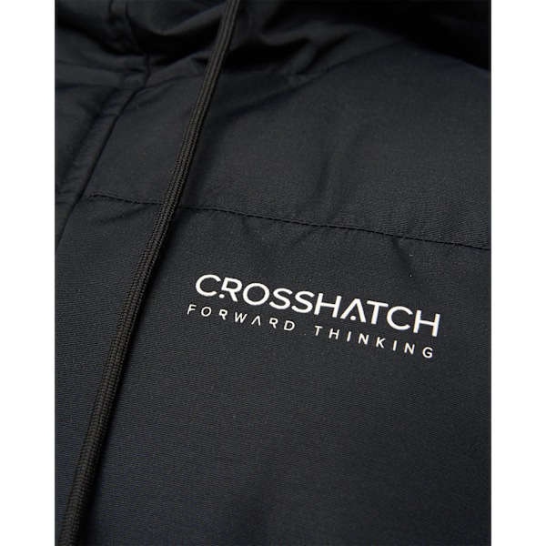 Crosshatch Milwaka Väst för Män M Svart Black M