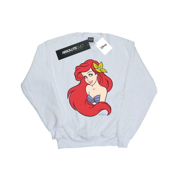 Disney Womens/Ladies The Little Mermaid Close Up Sweatshirt M W White M