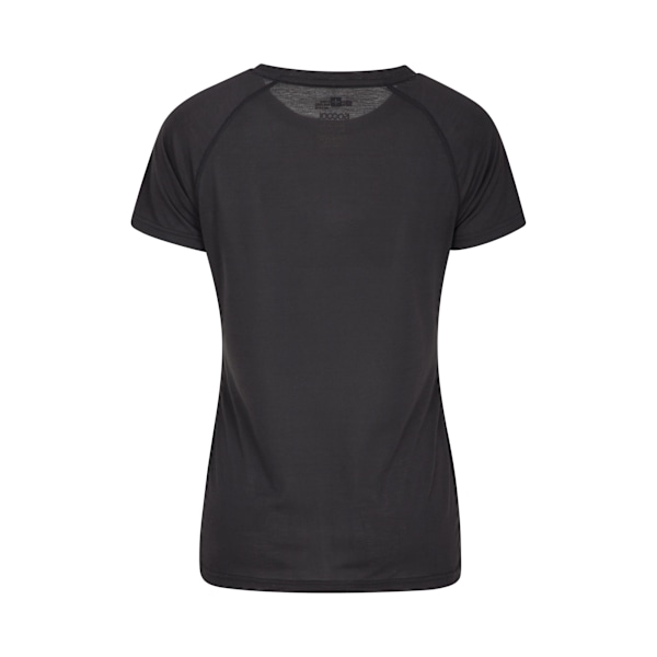 Mountain Warehouse Dam/Dam Quick Dry T-shirt 10 UK Svart Black 10 UK