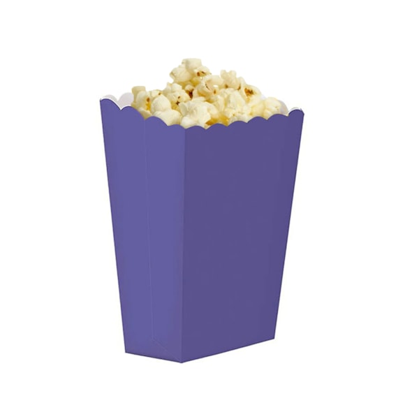 Amscan Pappers Popcornhållare Liten Lila Purple S