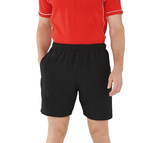 Finden & Hales herrshorts i mikrofiber, storlek L, svart Black L