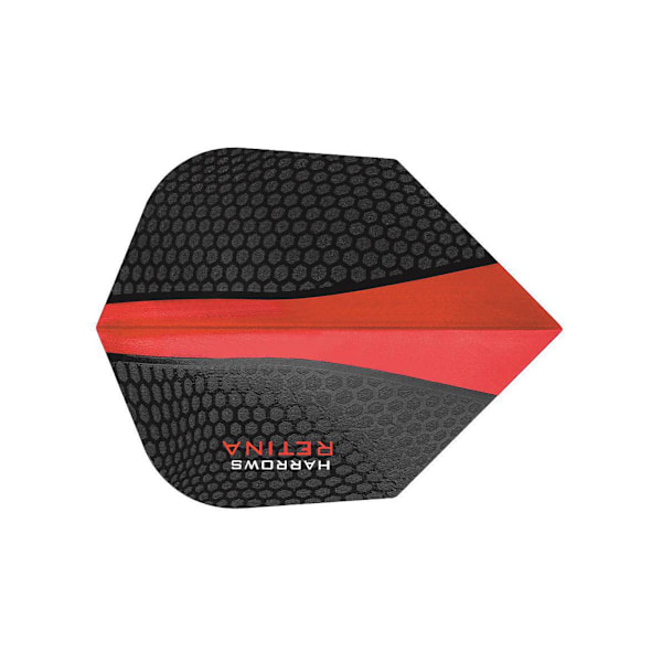 Harrows Dimplex Retina Dart Flights One Size Svart/Röd Black/Red One Size