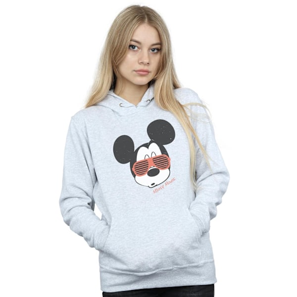 Disney Dam/Damer Mickey Mouse Solglasögon Hoodie M Sports Grå Sports Grey M