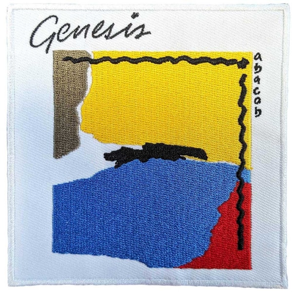Genesis Abacab Woven Album Cover Patch One Size Flerfärgad Multicoloured One Size