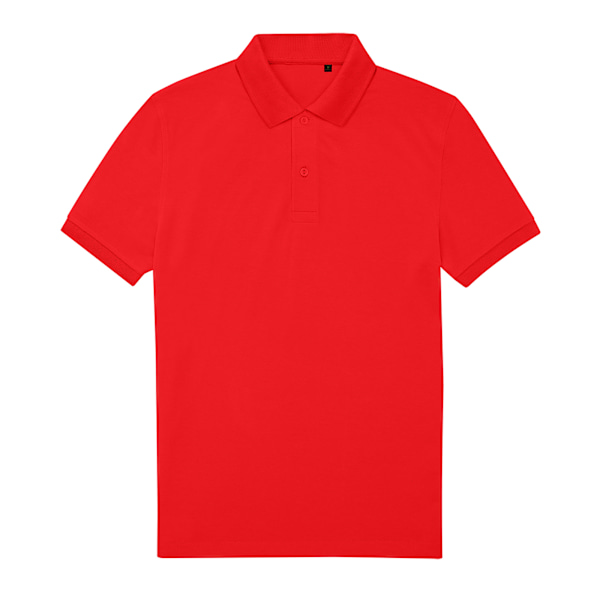B&C Dam/Damer My Eco Polo Shirt 10 UK Pop Tomato Pop Tomato 10 UK