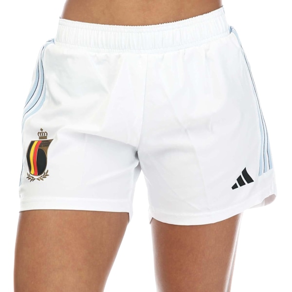 Adidas Dam/Dam Belgium 2022/23 Bortashorts 12 UK Vit White 12 UK