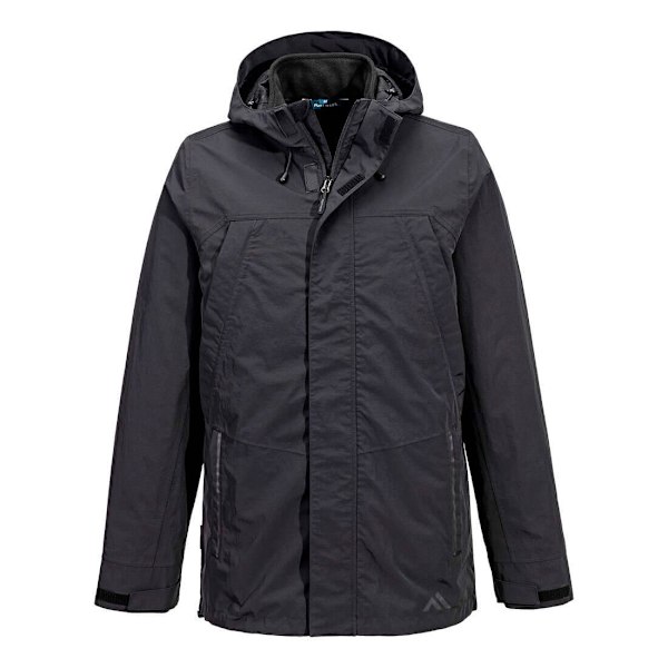 Portwest Unisex Vuxen KX3 3 i 1 Jacka M Svart Black M