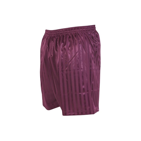 Precision Unisex Vuxen Continental Randiga Fotbollsshorts M-L Maroon M-L