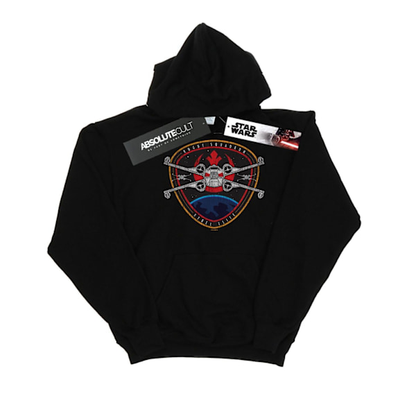 Star Wars Dam/Kvinnor Rebell Elite Badge Hoodie L Svart Black L