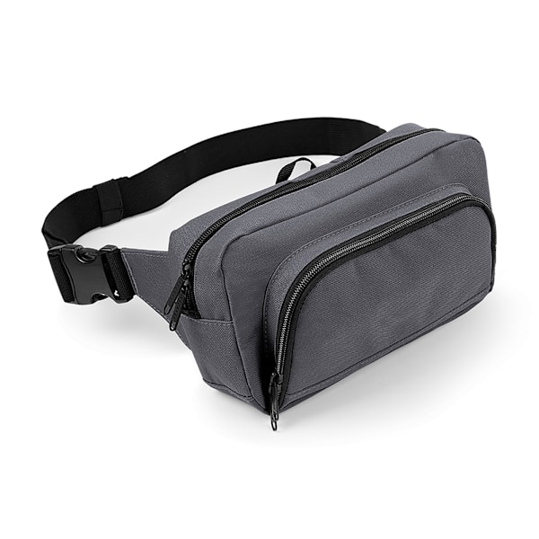 BagBase Organiser Bälte / Midjeväska (2,5 liter) One Size Grå Graphite Grey One Size