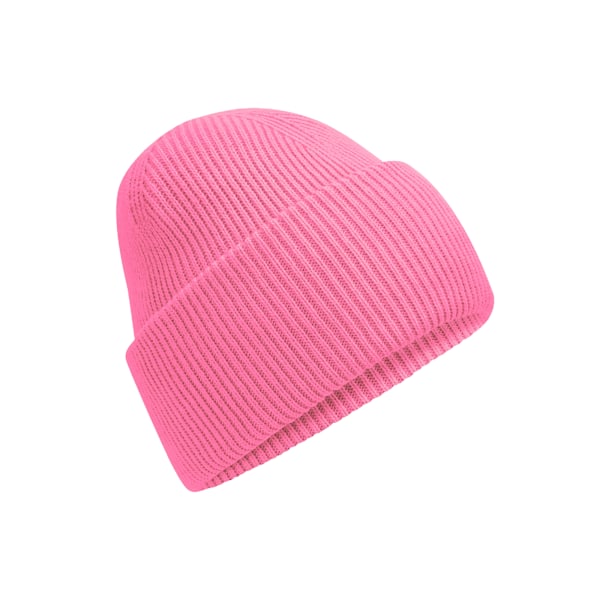 Beechfield Unisex Vuxen Klassisk Djup Manschett Mössa En Storlek Tru True Pink One Size