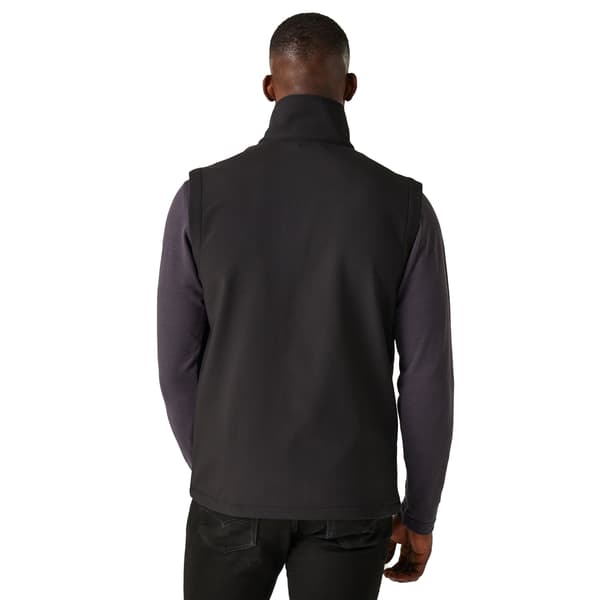 Regatta Professional Herr Softshell 2-lagers Väst L Svart Black/Seal Grey L