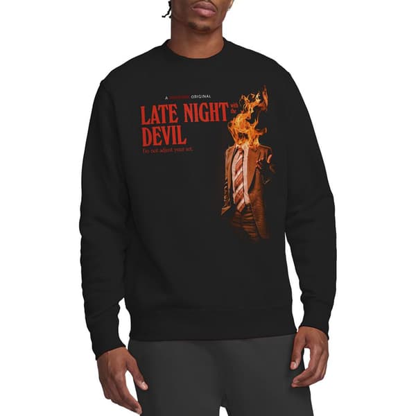 Late Night With the Devil Unisex Vuxen Eld Tröja M Svart Black M