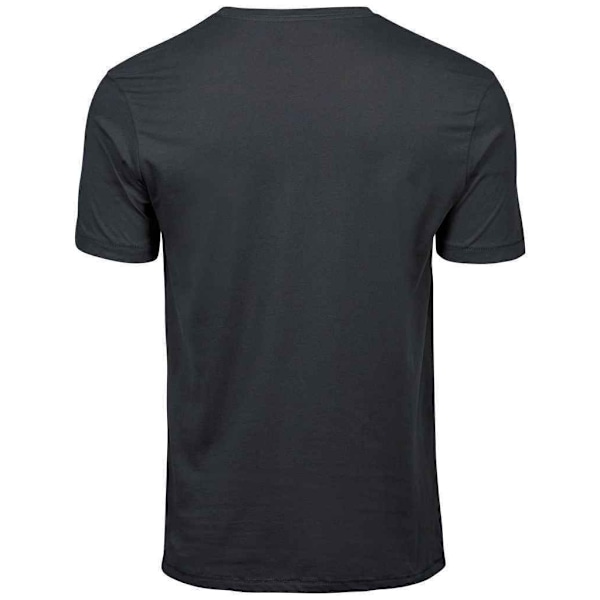 Tee Jays Herr Lyxig Bomull T-shirt M Mörkgrå Dark Grey M