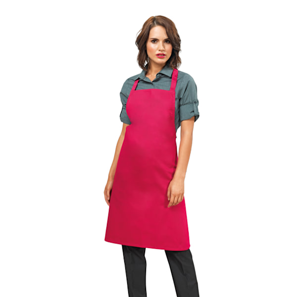 Premier Dam/Kvinnors Slim Förkläde (ingen ficka) / Arbetskläder En Storlek Hot Pink One Size