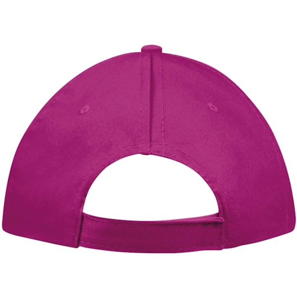 SOLS Unisex Sunny 5 Panel Baseball Cap ONE Fuchsia Fuchsia ONE