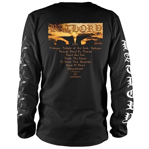 Bathory Unisex Vuxen Twilight Of The Gods Långärmad T-shirt Black XXL