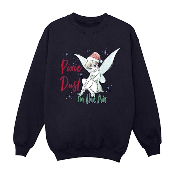 Disney Girls Tinker Bell Pixie Dust Sweatshirt 3-4 år Marinblå B Navy Blue 3-4 Years