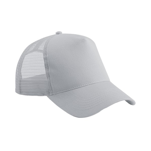 Beechfield Unisex Vuxen Snapback Trucker Cap En Storlek Ljus Grå Light Grey/Light Grey One Size