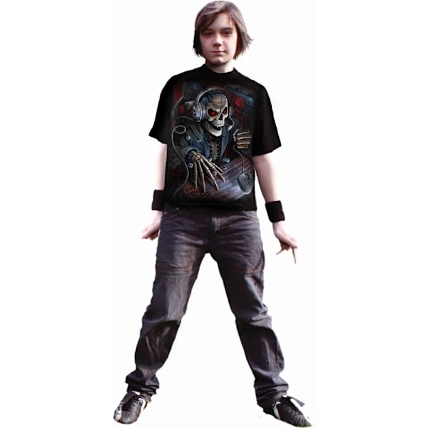 Spiral Direct Barn/Barn PC Gamer T-shirt 11-12 år Svart Black 11-12 Years