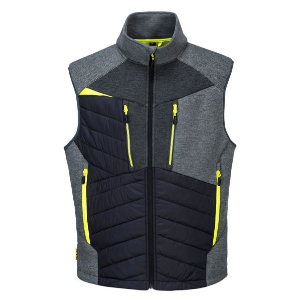 Portwest Mens DX4 Baffled Hybrid Gilet 3XL Metallgrå Metal Grey 3XL