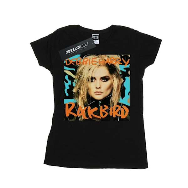 Debbie Harry Dam/Kvinnor Rockbird Cover Bomull T-shirt L Svart Black L