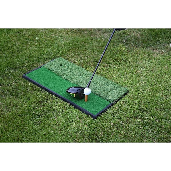 Precision Launch Pad 2 i 1 Golfträningsmatta 2ft x 1ft Grön Green 2ft x 1ft