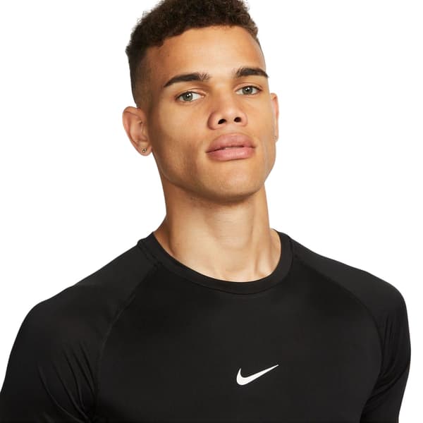 Nike Herr Pro Core Dri-FIT Kompression Tight Base Layer Topp M Svart Black M