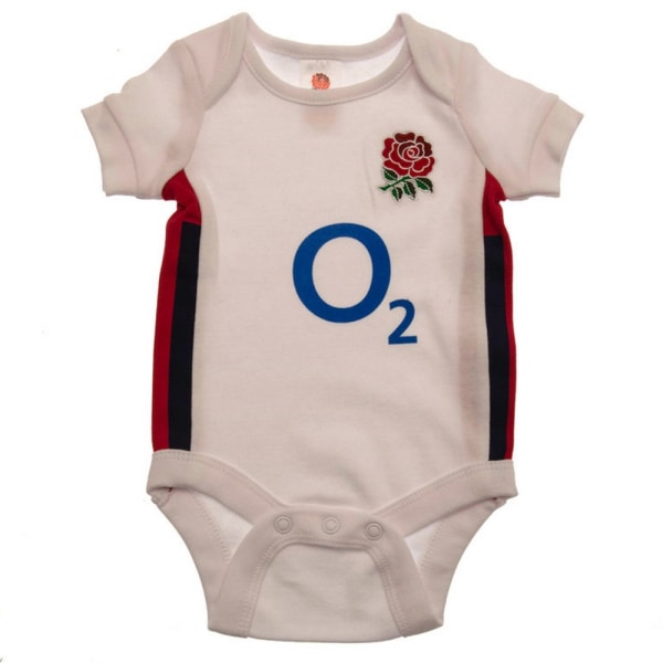 England RFU Baby (paket med 2) 12-18 månader Vit/Blå/R White/Blue/Red 12-18 Months