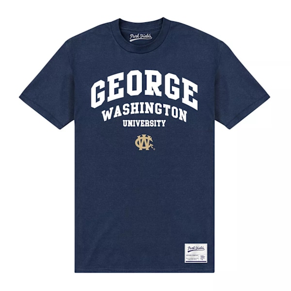 George Washington University Unisex Vuxen Script T-Shirt L Marinblå Navy Blue L