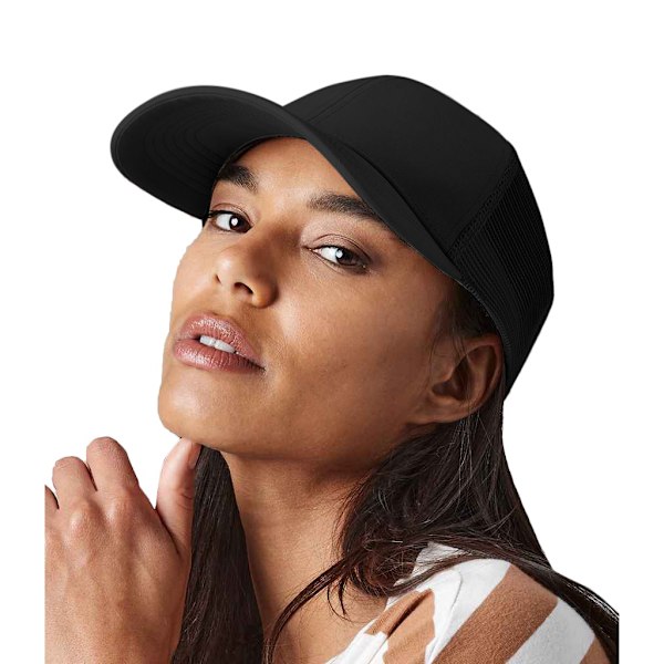 Beechfield Unisex Vuxen 6 Panel Trucker Cap One Size Svart Black One Size