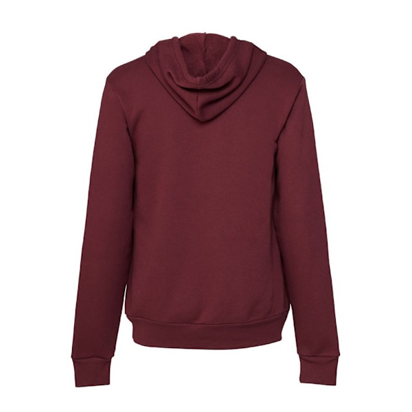 Bella + Canvas Unisex Adult Polycotton Pullover Hoodie XL Maroo Maroon XL