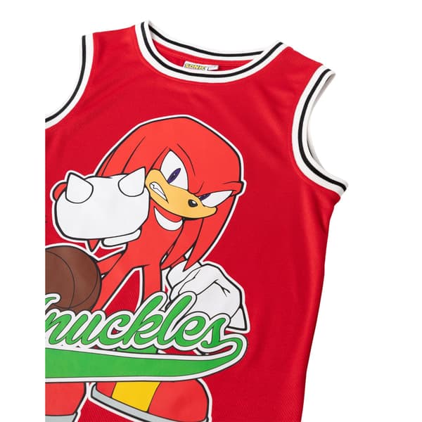 Sonic The Hedgehog Pojkar Knuckles Basketkit 4-5 År Röd Red 4-5 Years