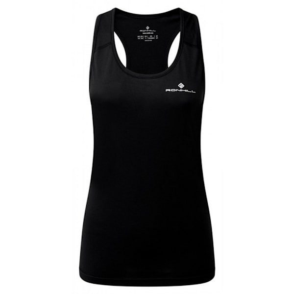 Ronhill Womens/Ladies Core Tank Top 12 UK Svart Black 12 UK