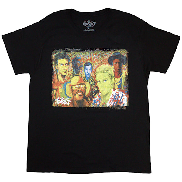 The Beat Unisex Vuxen Wha´ppen T-shirt med Tryck på Ryggen XL Svart Black XL