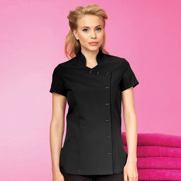 Premier Dam/Dam *Orkidé* Tunika / Hälsa Skönhet & Spa / Arbetskläder Black 14