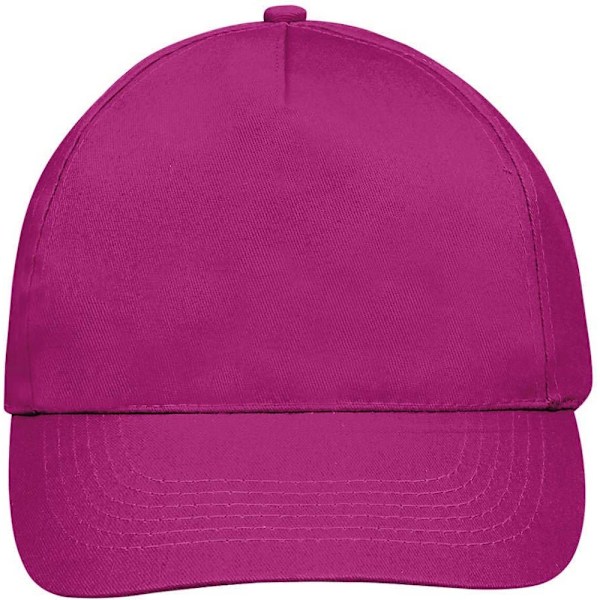 SOLS Unisex Sunny 5 Panel Baseball Cap ONE Fuchsia Fuchsia ONE