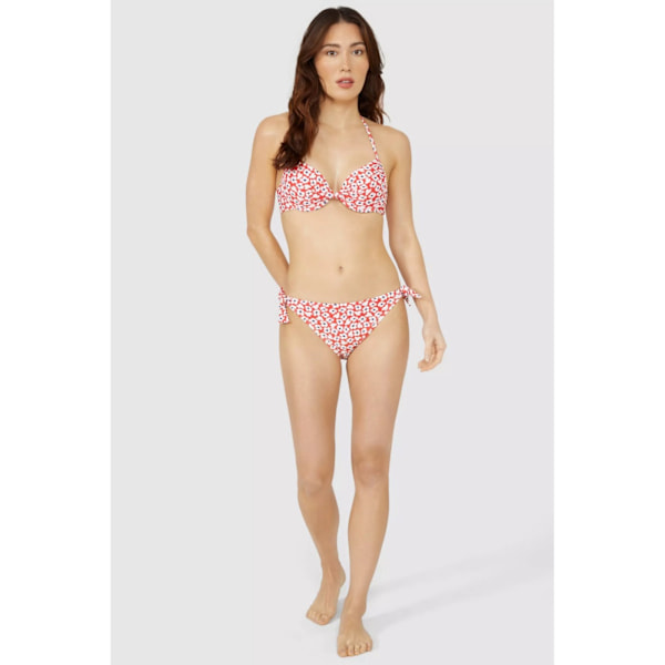 Debenhams Dam/Damer Ditsy Print Bygelbikini Topp 36A R Red 36A
